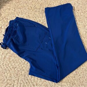 Scrubstar Women’s Blue Large Scrub Pants EUC